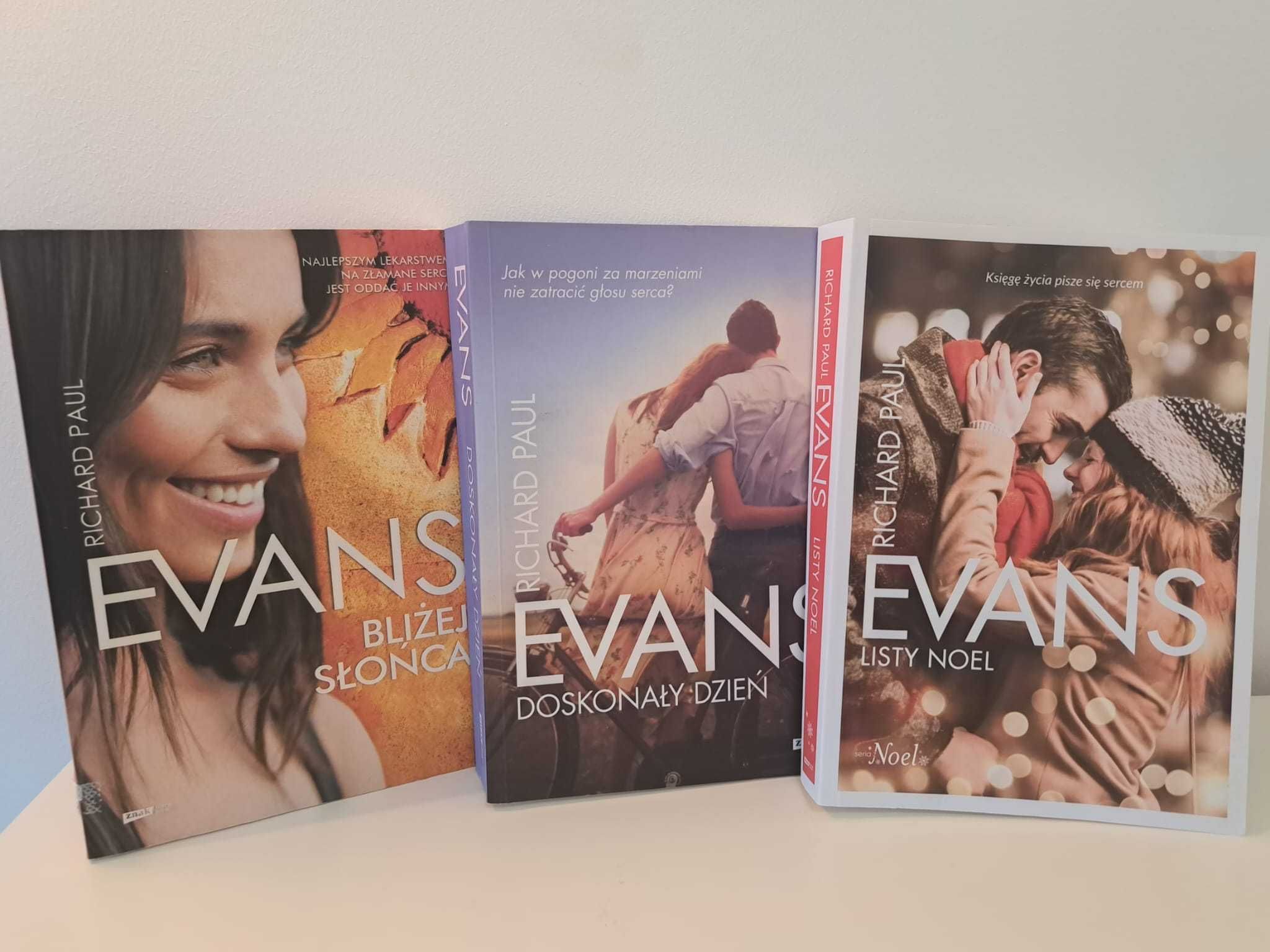 Evans: Listy Noel, Doskonały dzień i Bliżej słońca 3 książki- kobiet