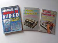 Livros técnicos sobre vídeo cassetes e suas avarias