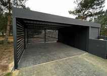 Carport 6x6 - wiata samochodowa garażowa dwustanowiskowa pod wymiar
