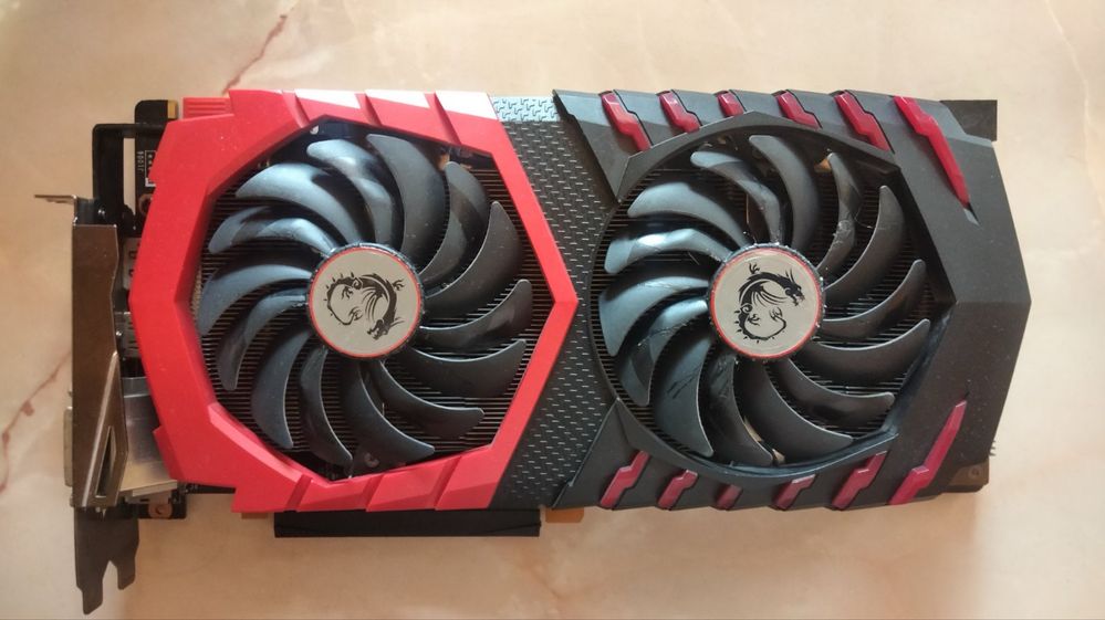 Видеокарта GTX1070 в хорошем робочем состоянии