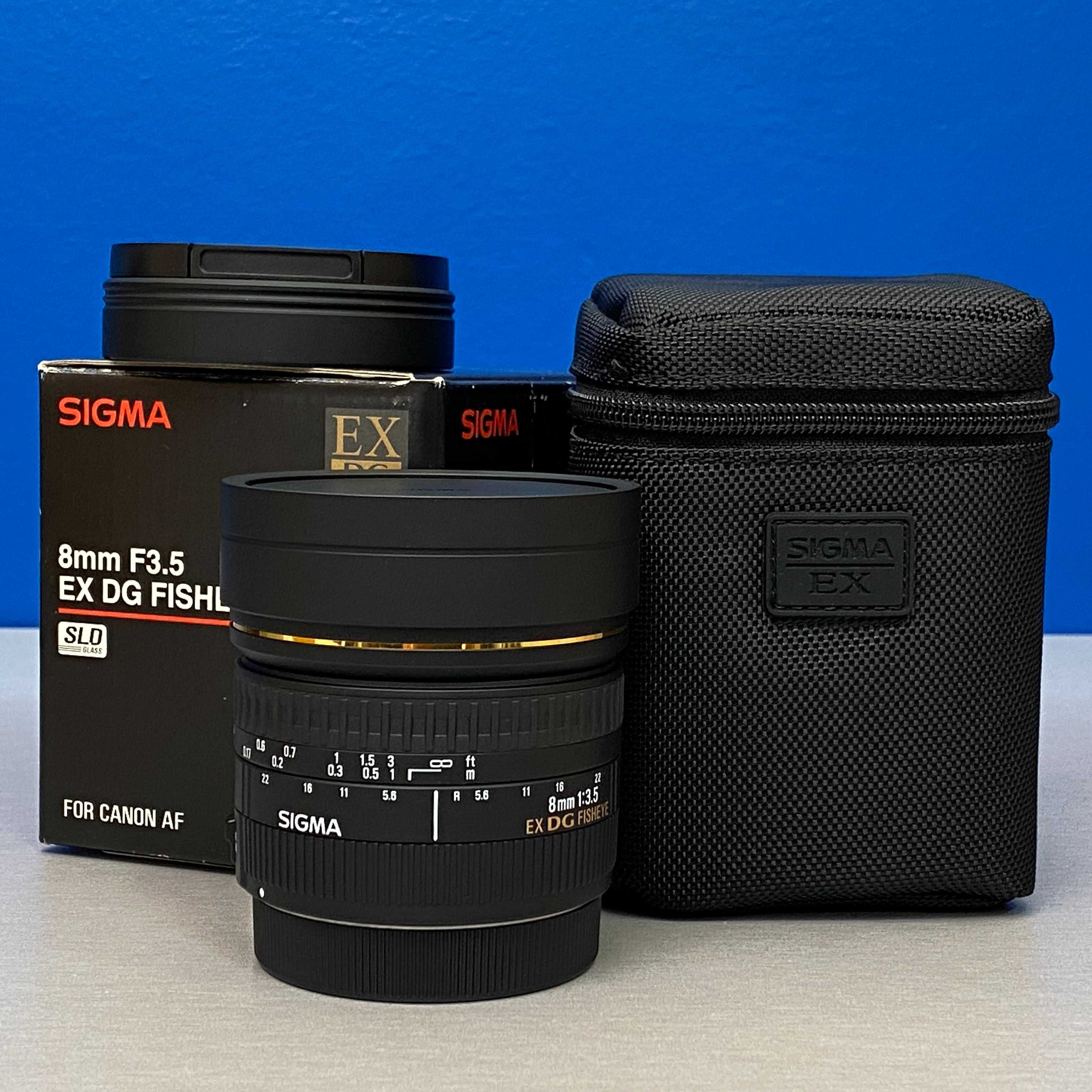 Sigma 8mm f/3.5 EX DG Fisheye (Canon)