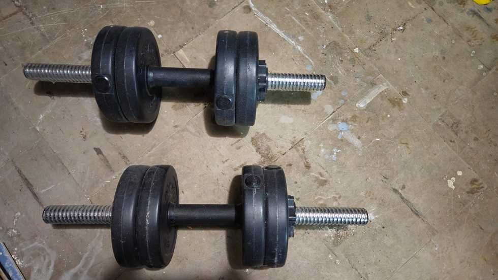 Hantle regulowane 2x5kg komplet 8x1.25