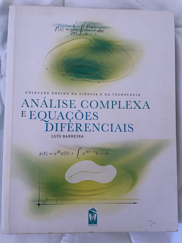 Livro Analise Complexa e Equações Diferenciais IST press