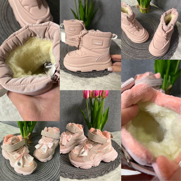 Зимові чобітки для дівчинки черевики,уггі для дівчинки дутики