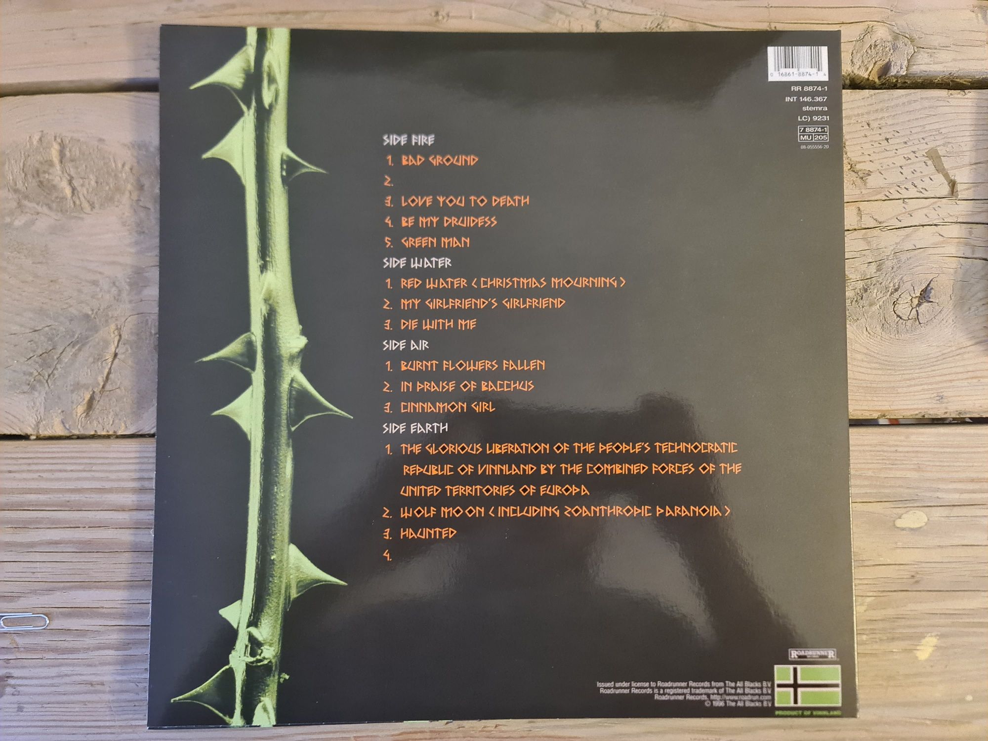 Type O Negative October Rust 2 LP kolorowy winyl