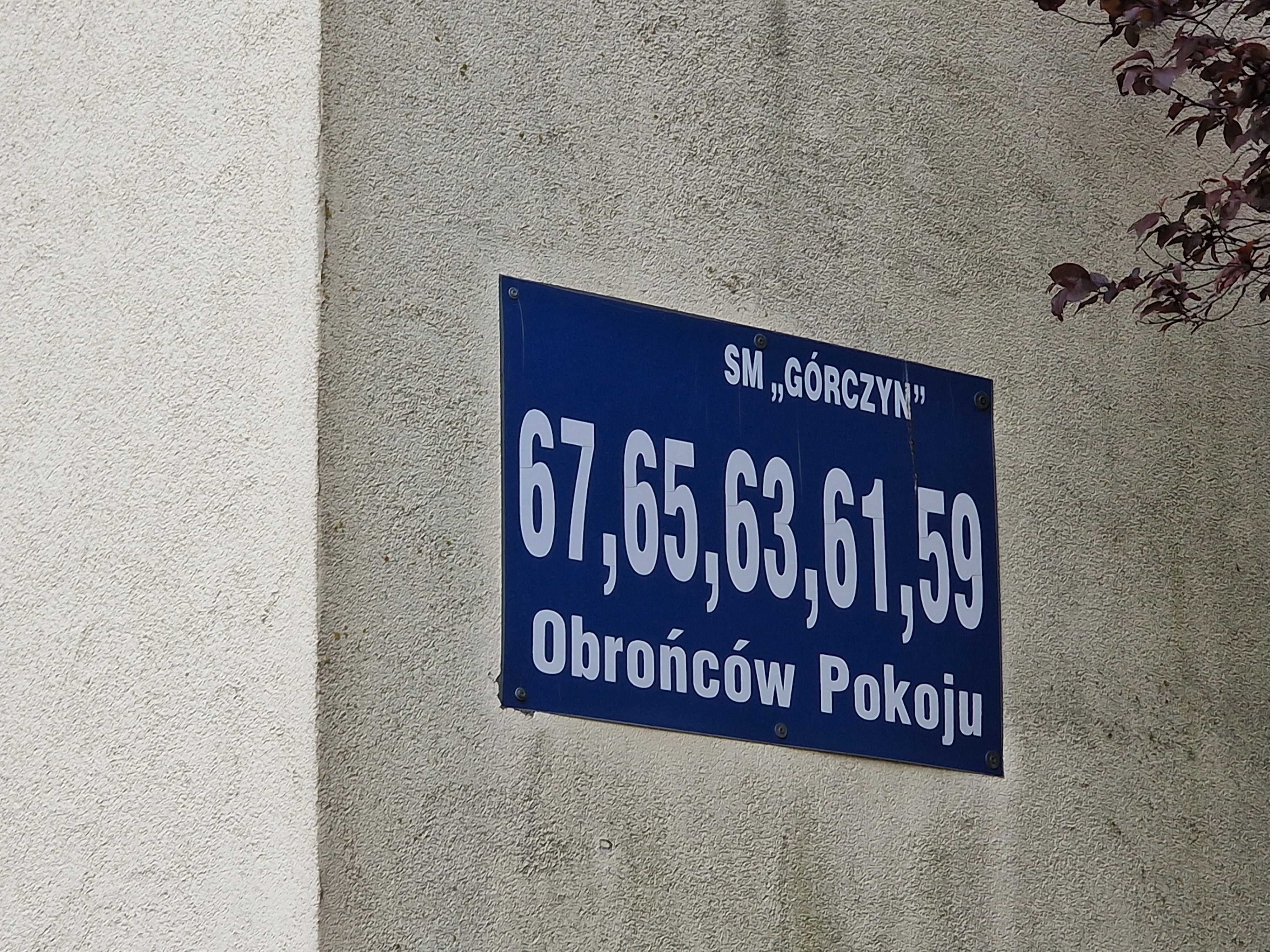 Wynajmę garaz przy ul. Obroncow Pokoju 59-67