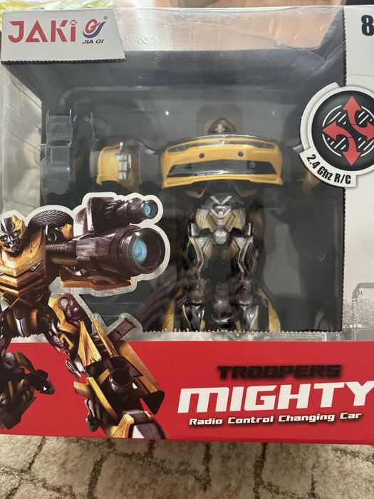 Машинка Трансформер Бамблби Bambelbi на р/у