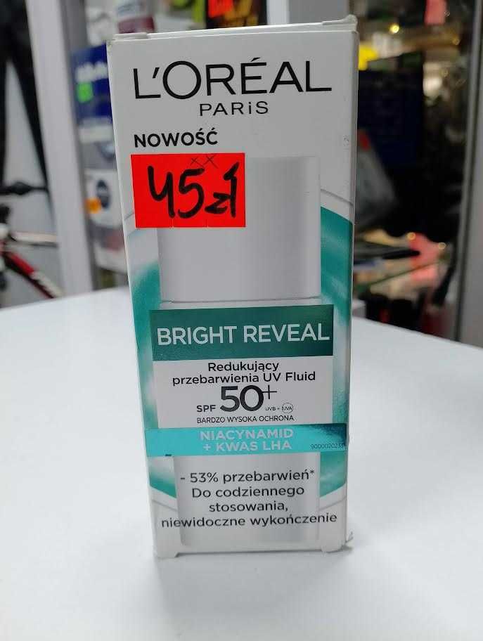 L'oreal Paris redukujący przebarwienia UV Fluid z SPF 50+