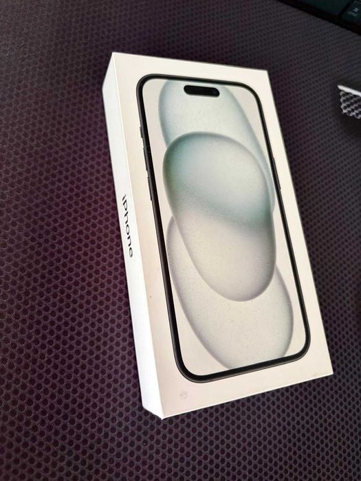 iPhone 15 128GB Preto — Novo, Lacrado, Garantia