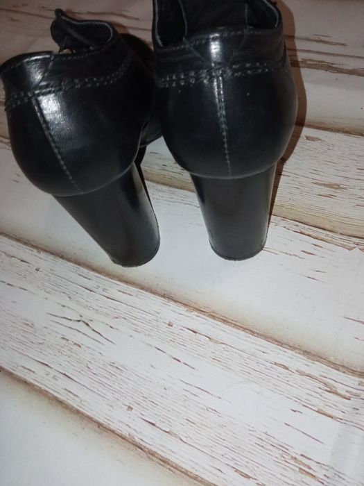 Ботильоны кожаные демисезонные р. 36