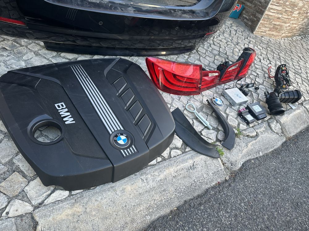 Parachoques tras bmw f10 farolins farolim  tampa motor camara tras