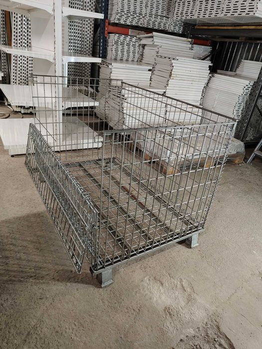 Контейнер сітка бу, овочеві сітчасті контейнери бу, складські сітки