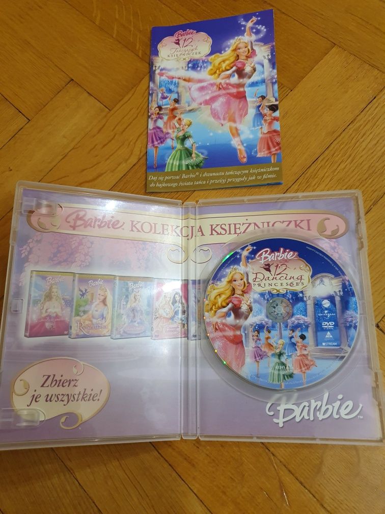 Dvd Barbie i 12 tańczących księżniczek