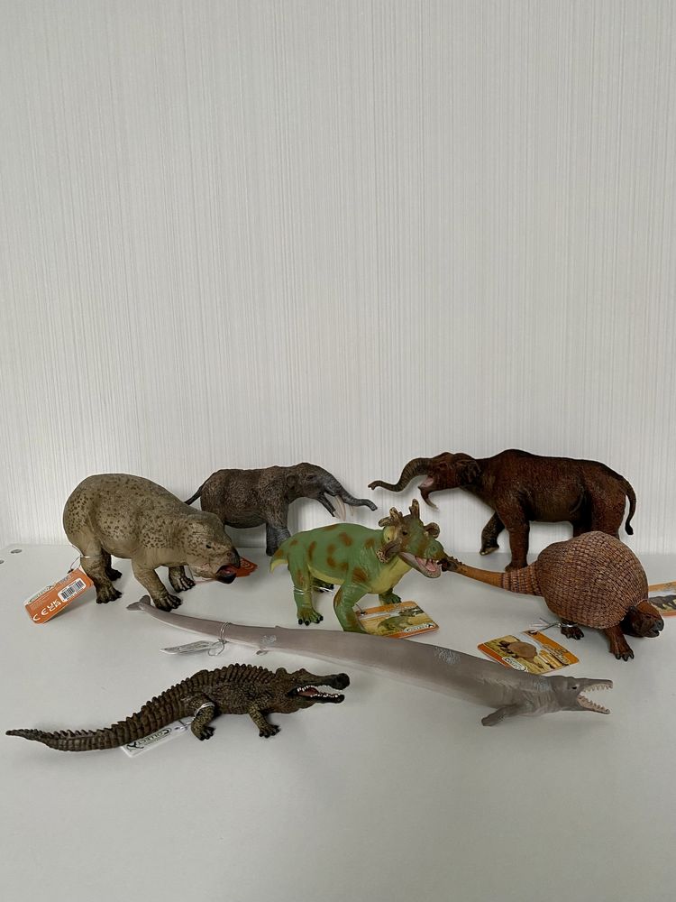 Доисторические животные, динозавры, дерево CollectA, Safari, Schleich