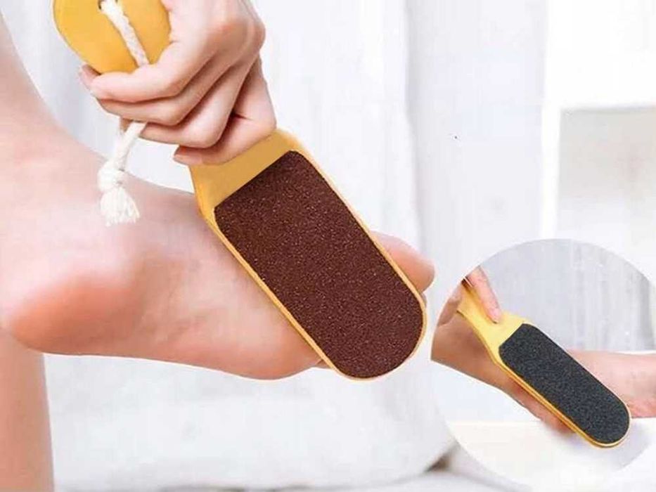 TARKA Drewniana Do STÓP Do PIĘT PIELĘGNACJA Pumeks 2 w 1 Dwustronna