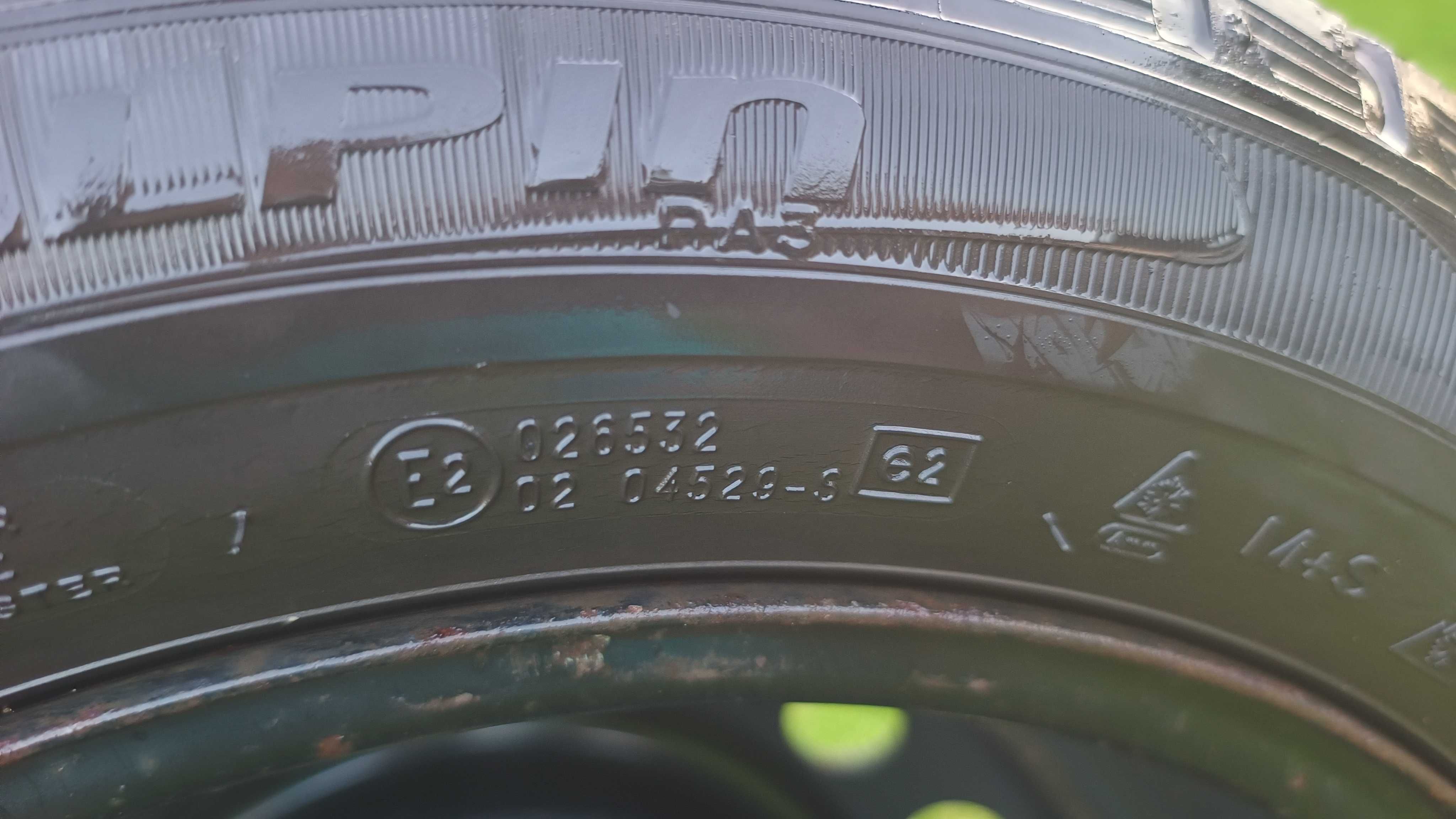 Felga stalowa 16" z oponą 205/55/16