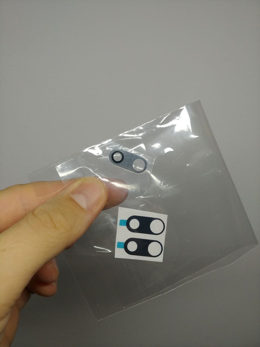 tylne szkło aparatu do LG V30 silver