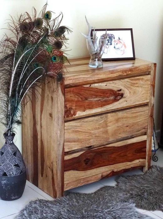 Szafka / bieliźniarka z litego drewna  - AlmiDecor