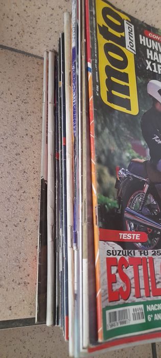 Lote de revistas motojornal