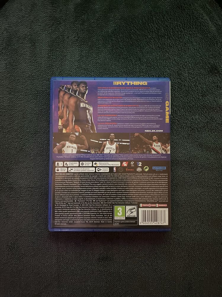 NBA 2K21 Playstation 5