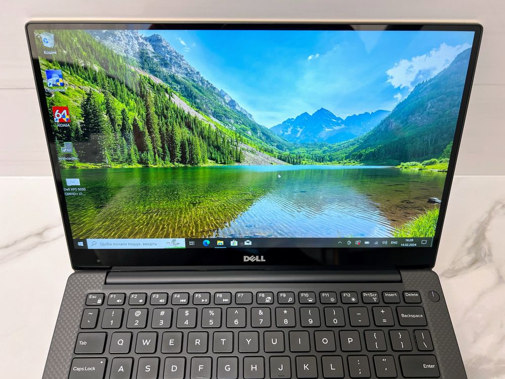 DELL XPS 9350 13.3"4K TOUCH IPS|i7-6600U|8GB|256GB SSD