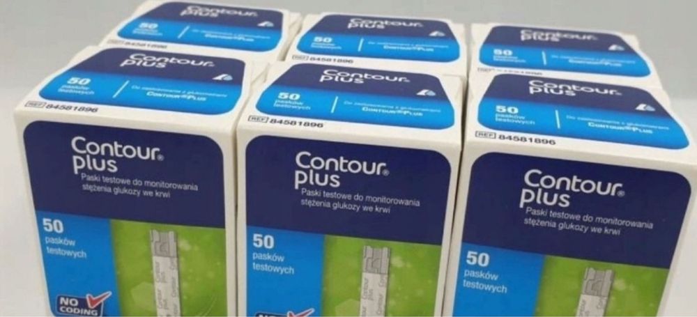 Paski contour plus - 19 opakowan - NOWE