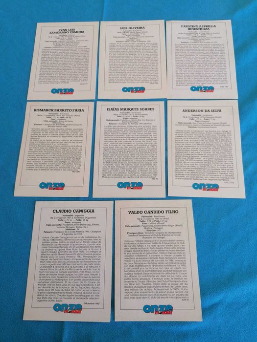 Mini Posters revista Onze Mondial