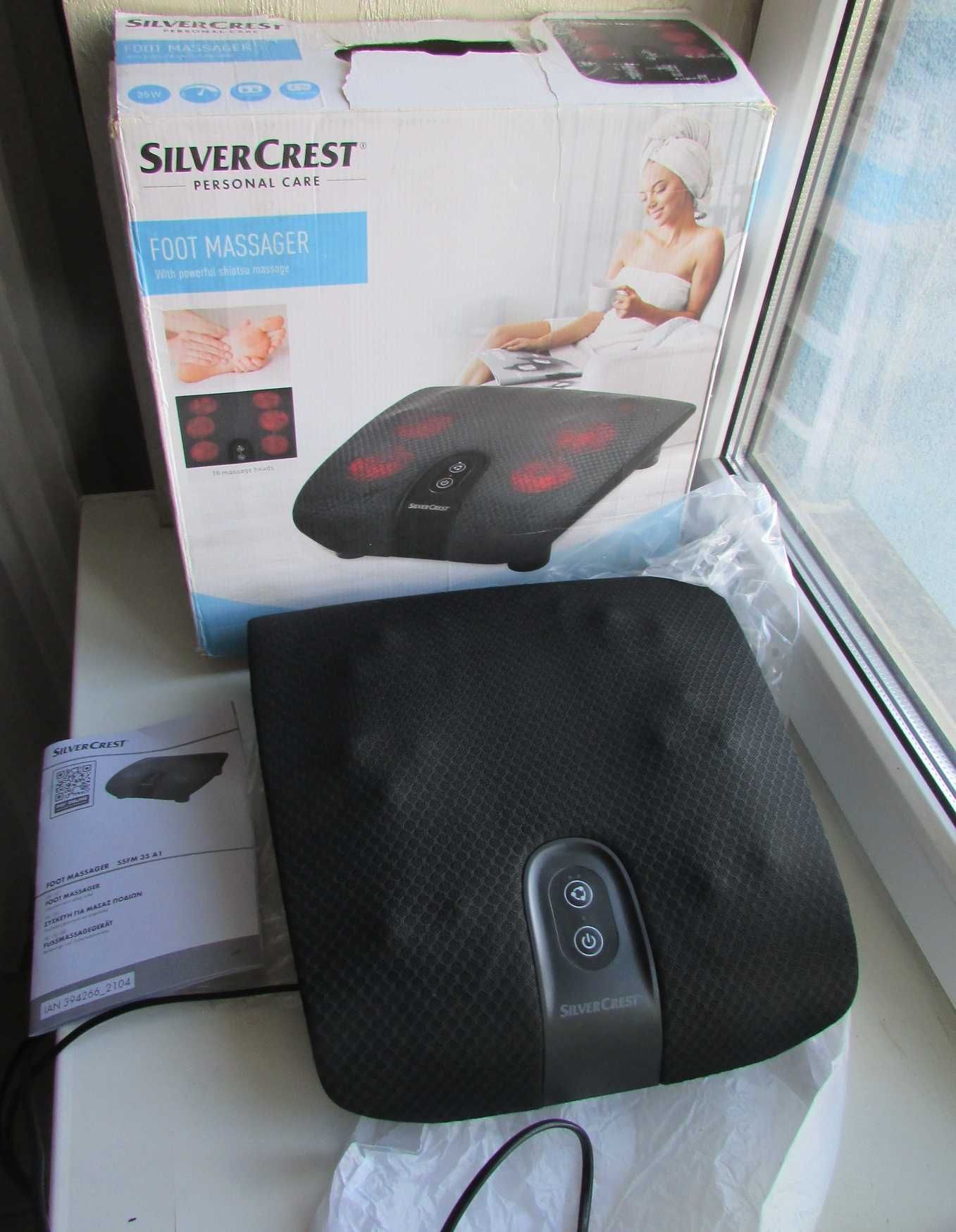 Масажер для ніг Шіацу SilverCrest SSFM 35 A1 новий (з Німеччини)