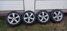 Felgi alu 4szt BROCK B25, 8Jx18EH2+, 5x120, otwór centr 67.1/72.6/76.9