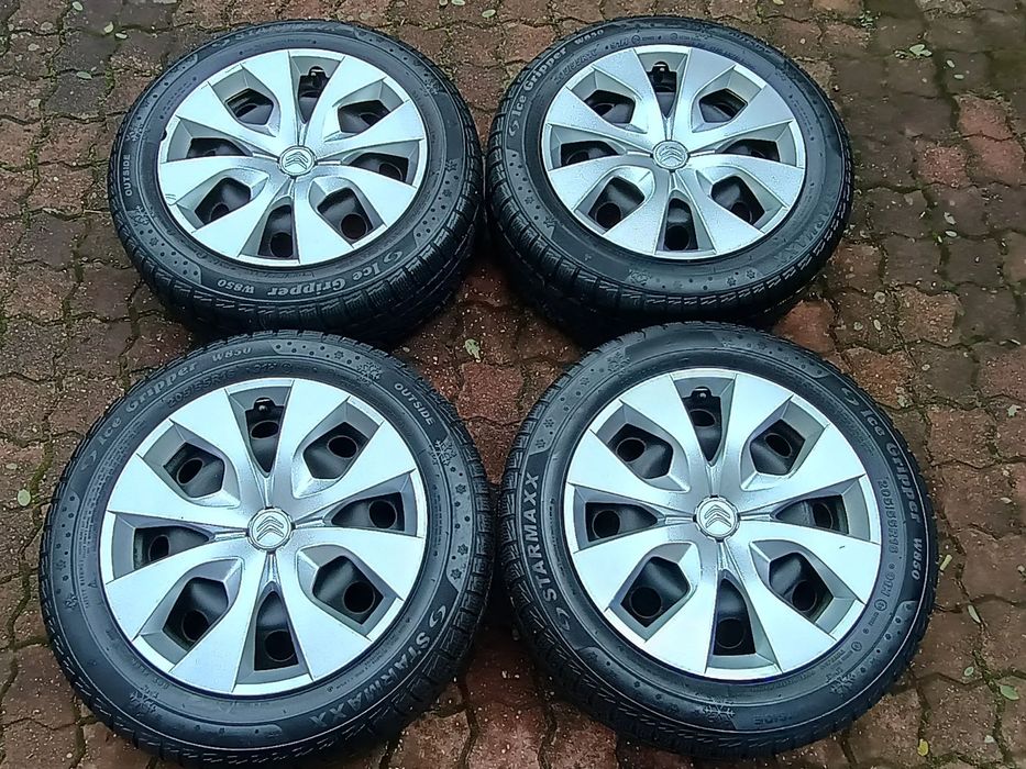 Koła zimowe Citroen C4 kołpaki 4 x 108 205/55/16