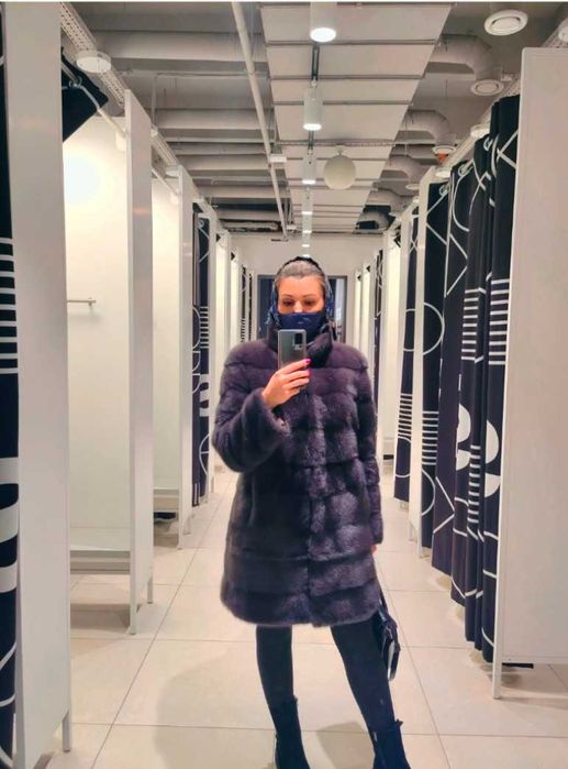 Натуральна шуба із норки