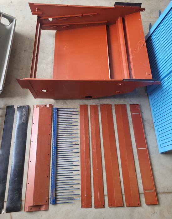 Obudowa wentylatora Z056 dno  kierownica wialnia podsiewacz Z058