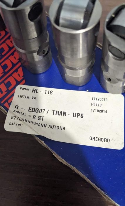 Гідрокомпенсатори штовхачі Шевроле, Oldsmobile, Buick, Isuzu HL-118