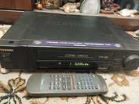Magnetowid VHS "Toshiba" z pilotem - 100% sprawny