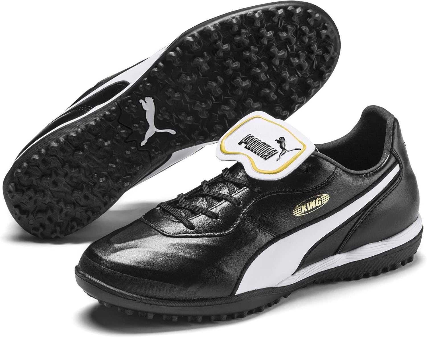 2510 Skórzane Turfy Buty Piłkarskie PUMA KING TOP TT Unisex 37
