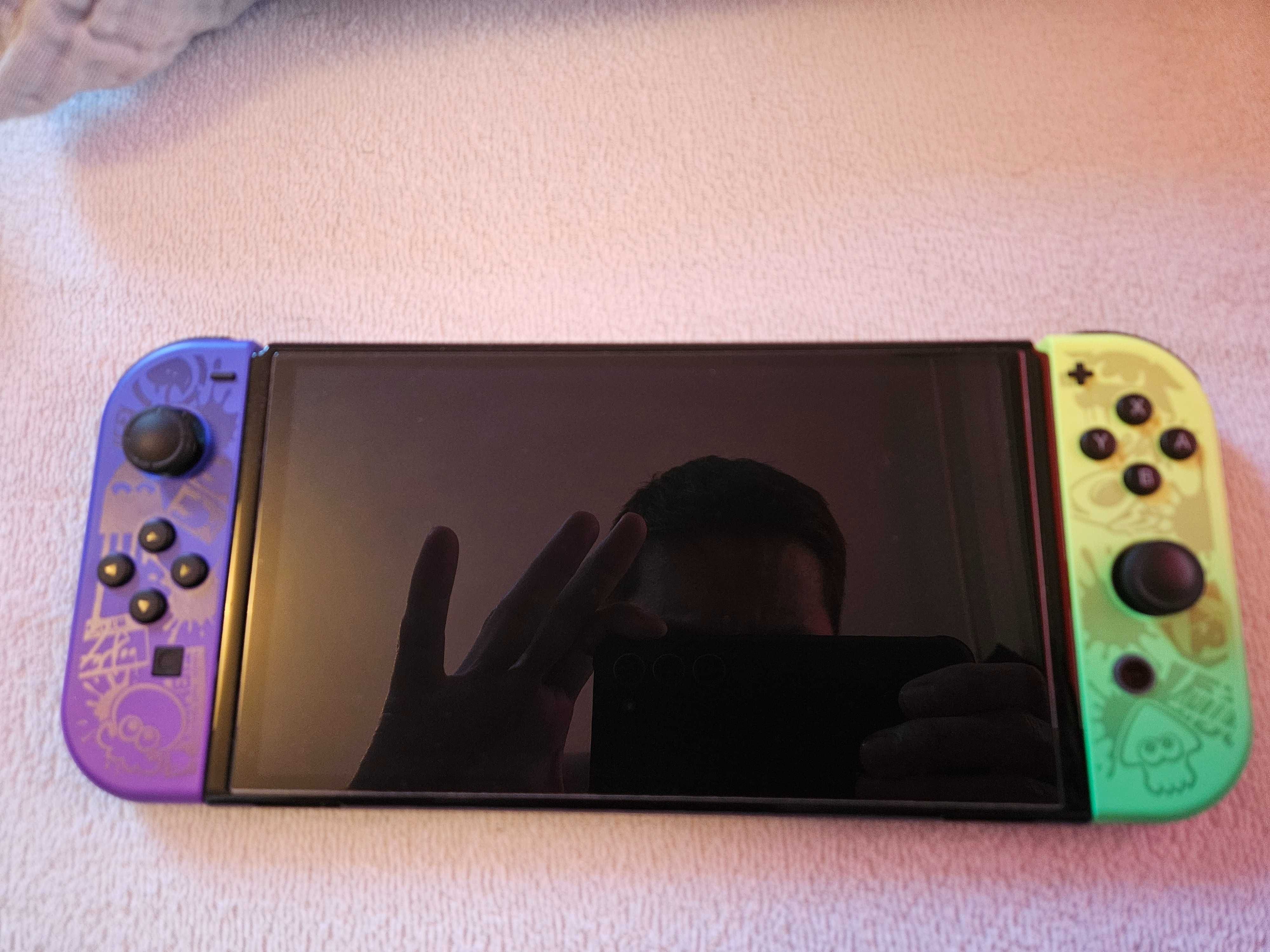 Nintendo switch OLED Splatoon 3 IDEALNY STAN