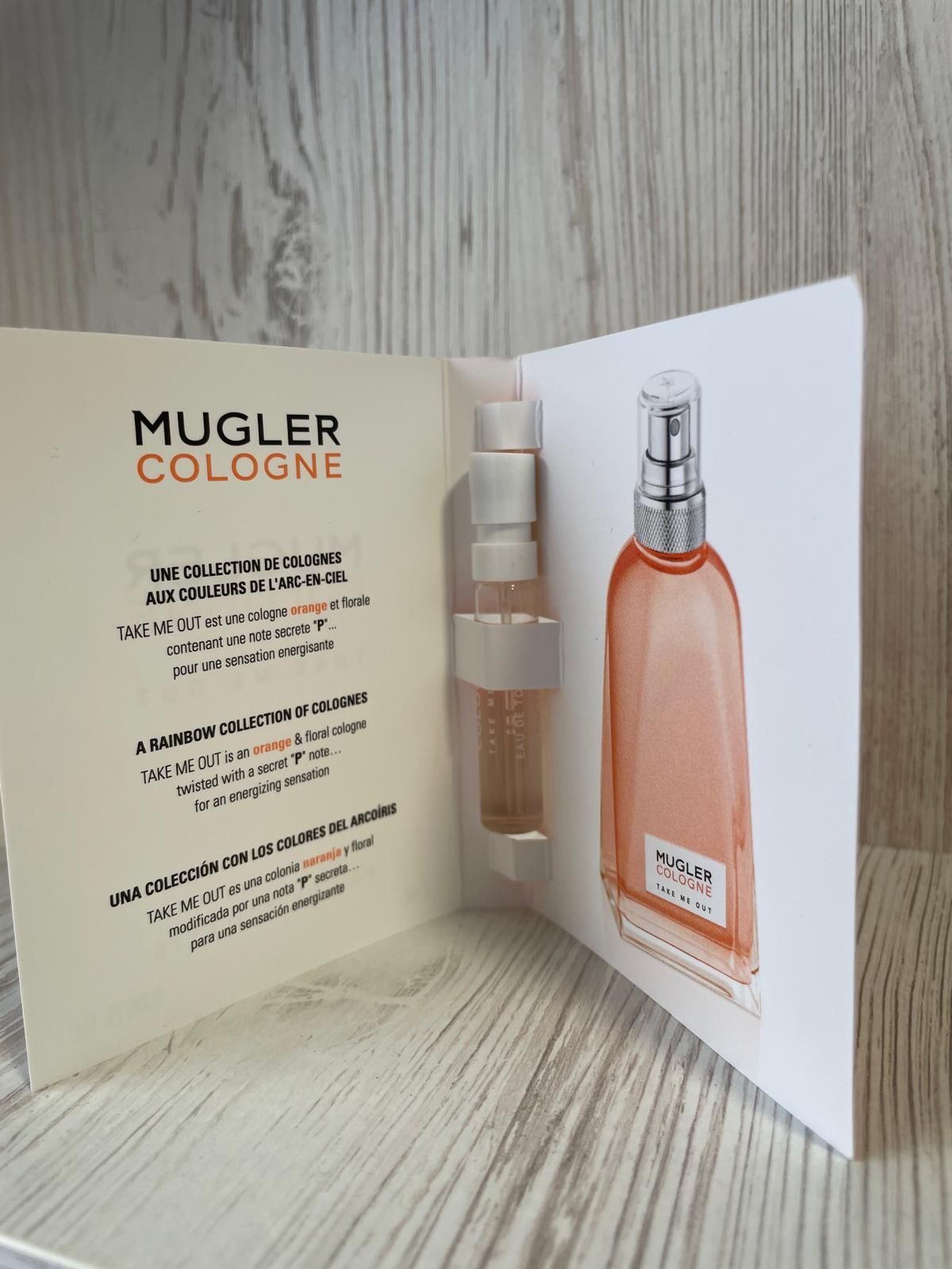 Mugler Cologne take me out edt 2ml