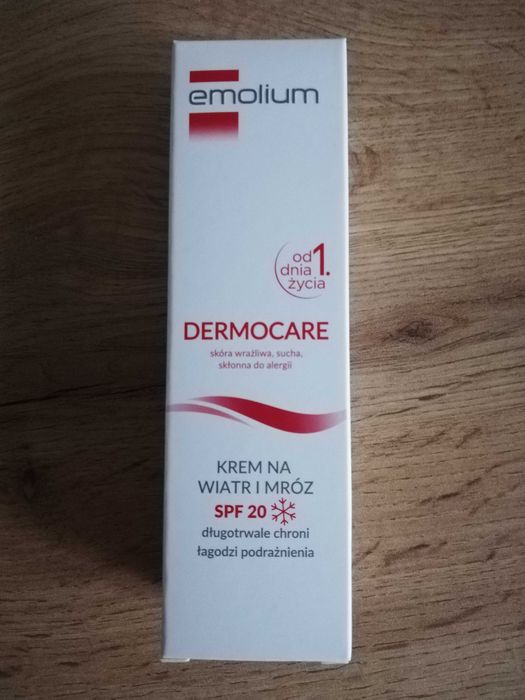 Krem do skóry na wiatr i mróz SPF 20 Emolium Dermocare 75 ml