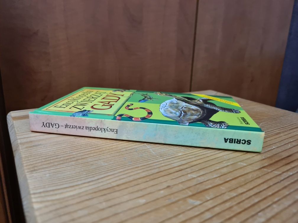 Encyklopedia zwierząt Gady Fakty, rekordy, niesamowitości - Scriba