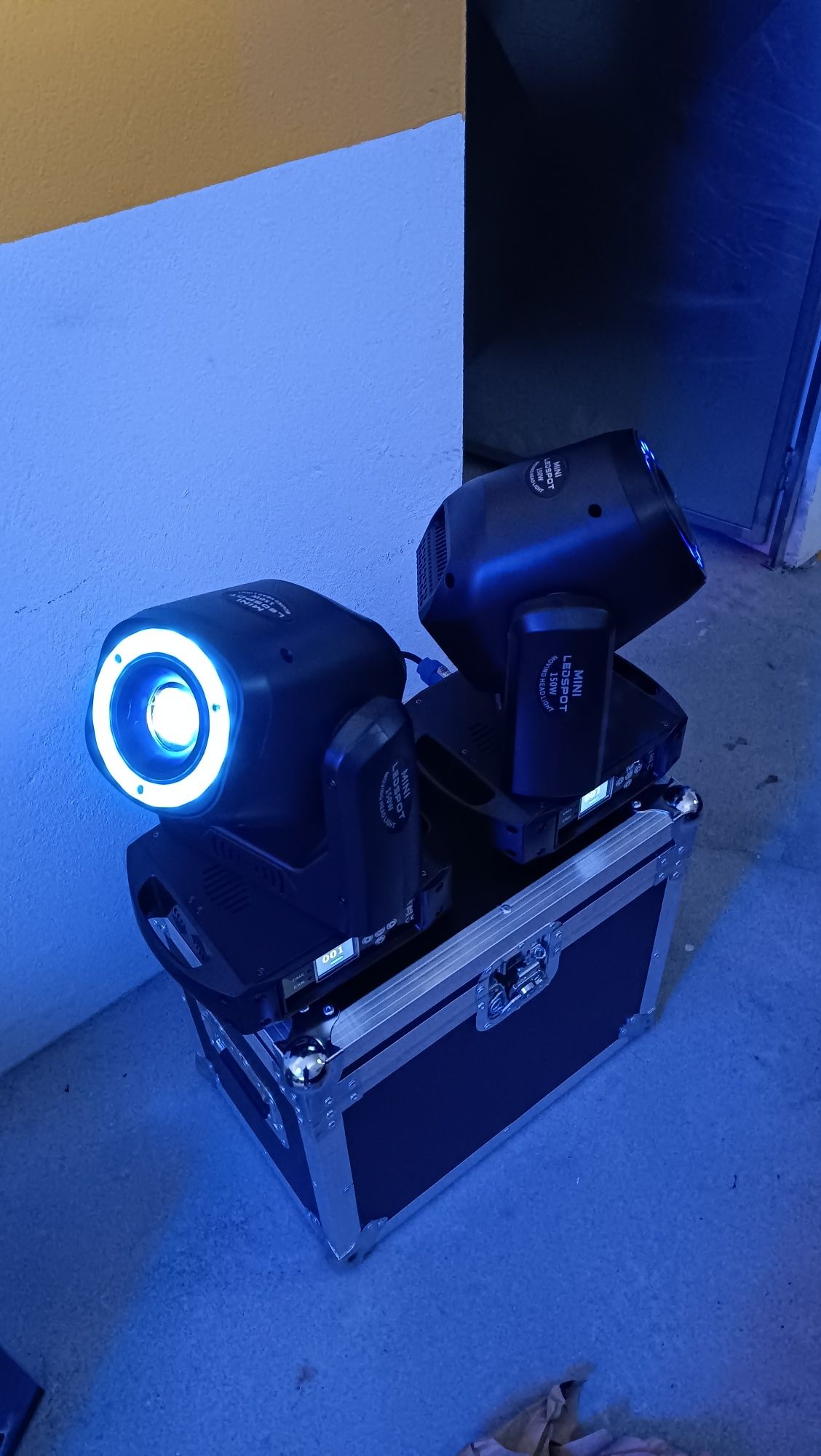 Robots profissionais 150 watts prisma e com anel Led