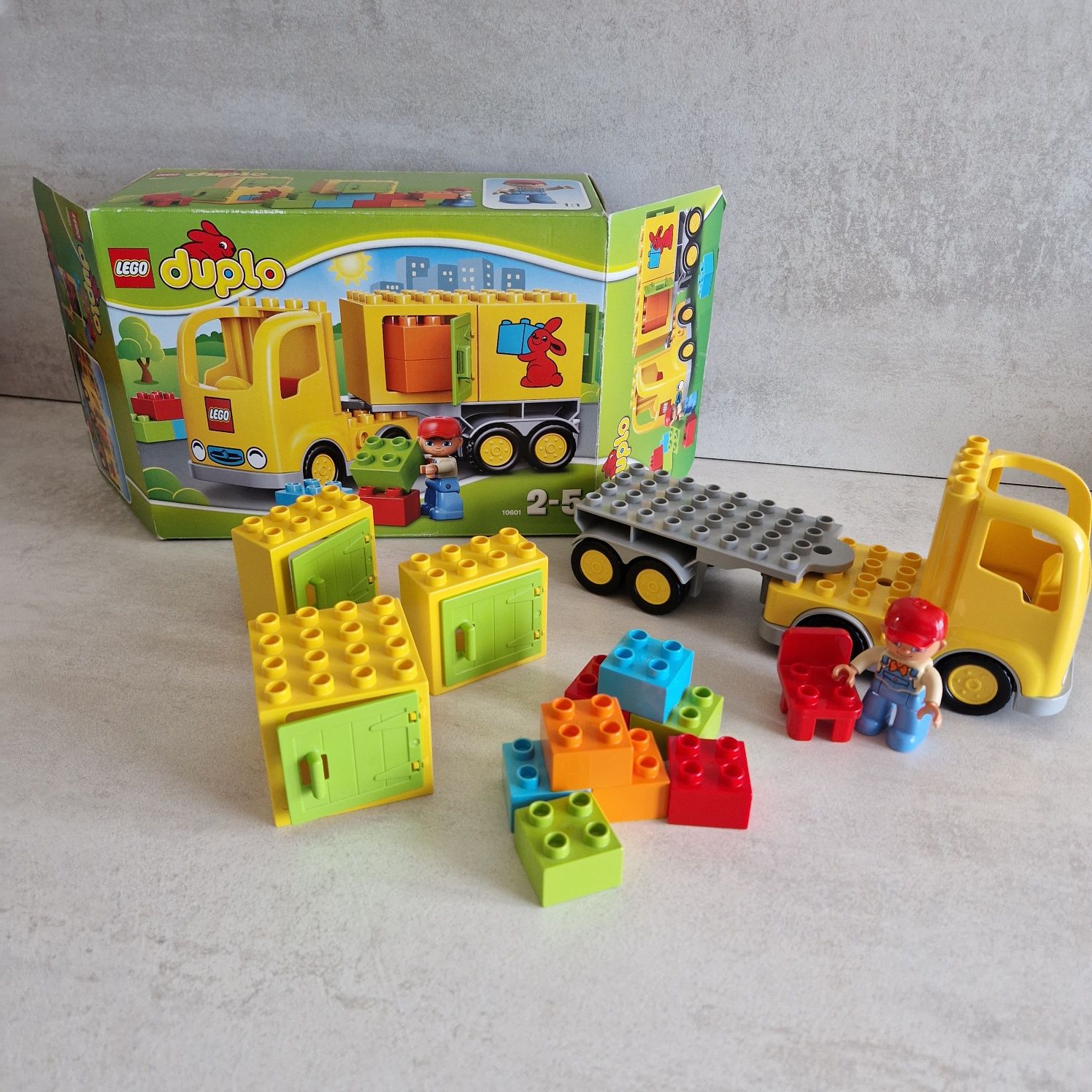Lego duplo 10601 śmieciarka ciężarówka samochód