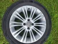 Komplet 4 szt. alufelg 16" z oponami letnimi Continental