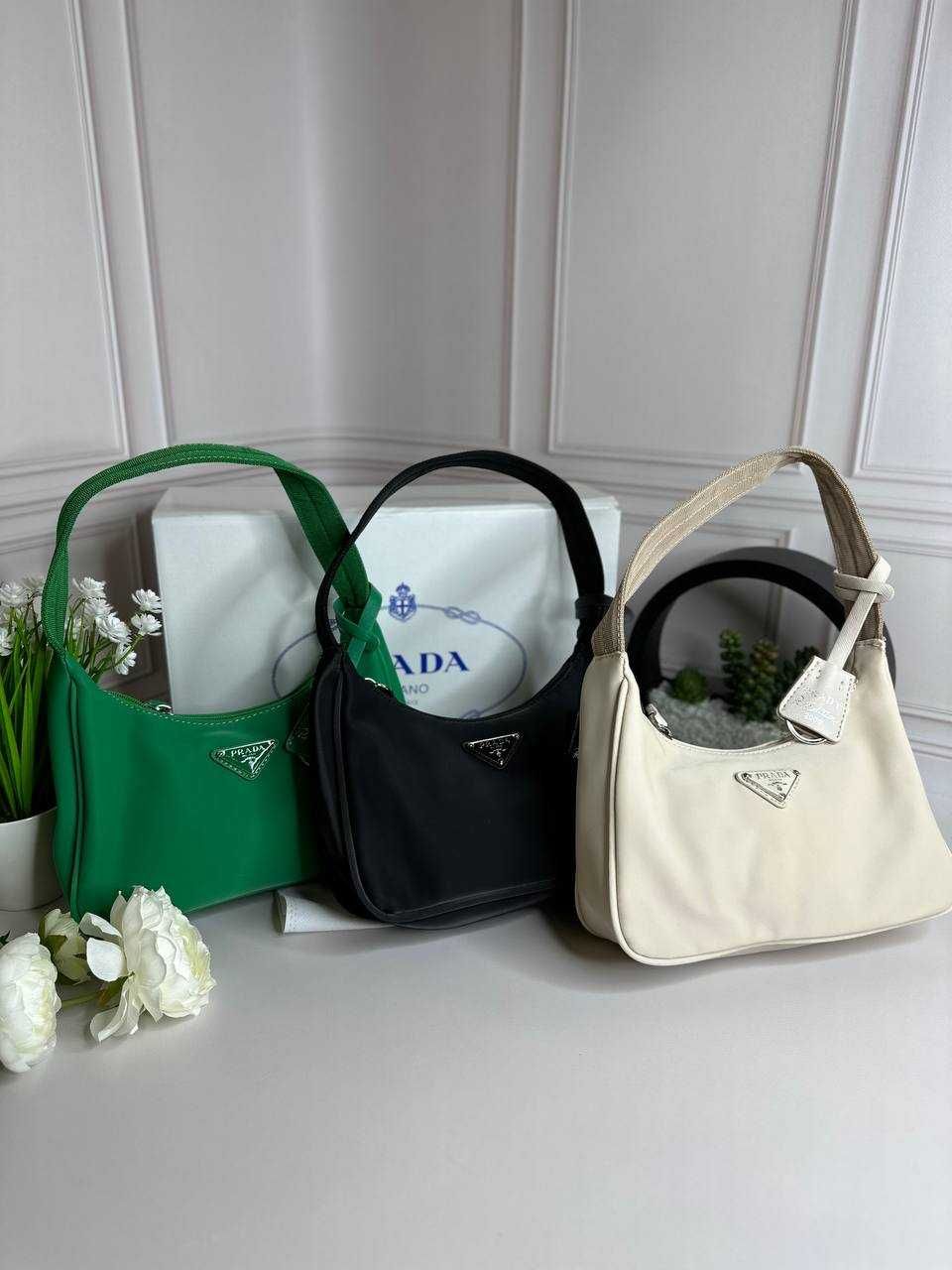 Женская сумка Prada Жіноча сумка Прада премиум класса (wb045-047)