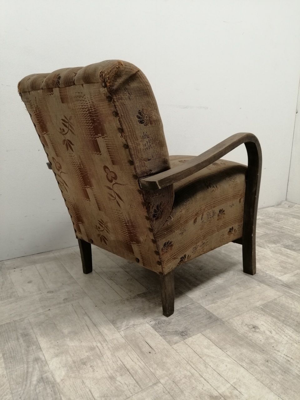 Fotel art deco lata 50-te vintage