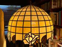 Abażur witrażowy lampa witrażowa Tiffany