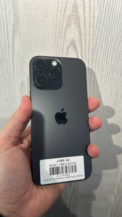 Apple iPhone 16 Pro Max 1TB Black Titanium Магазин | Гарантія