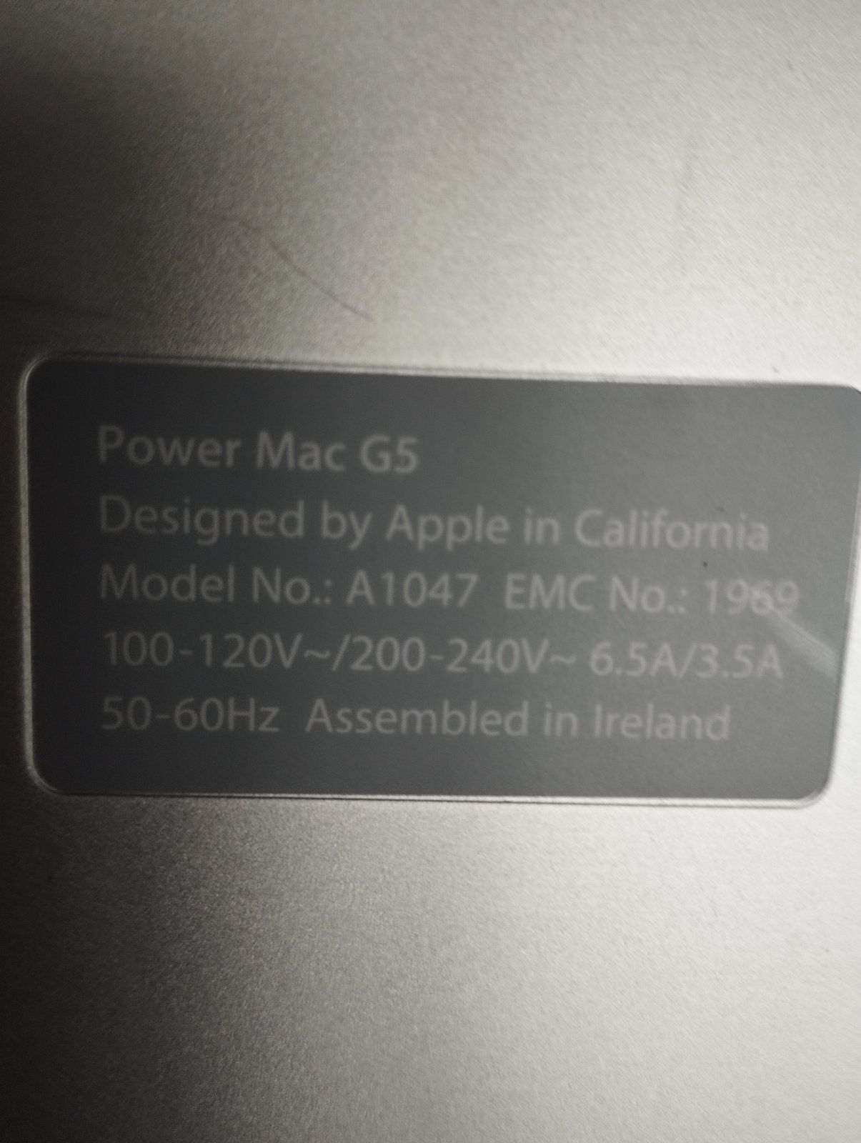 Apple Power G5 model A1047  С Монитором