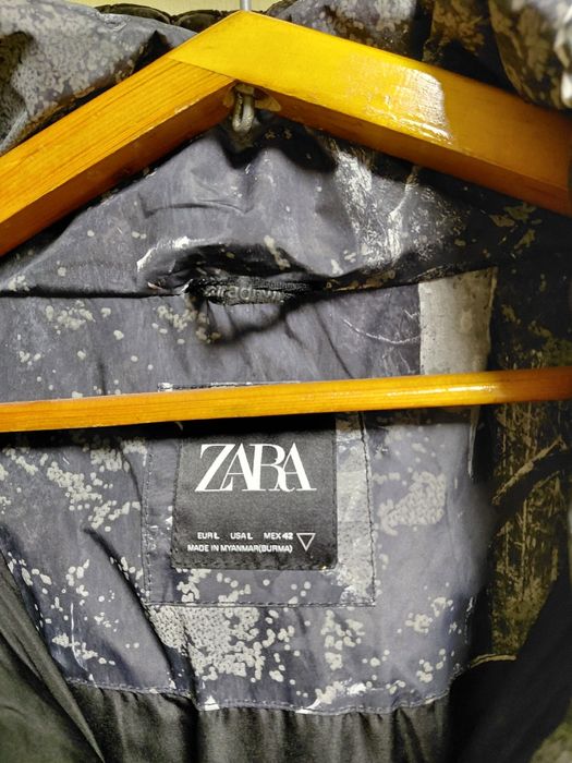 Пуховик Zara зимовий чоловічий