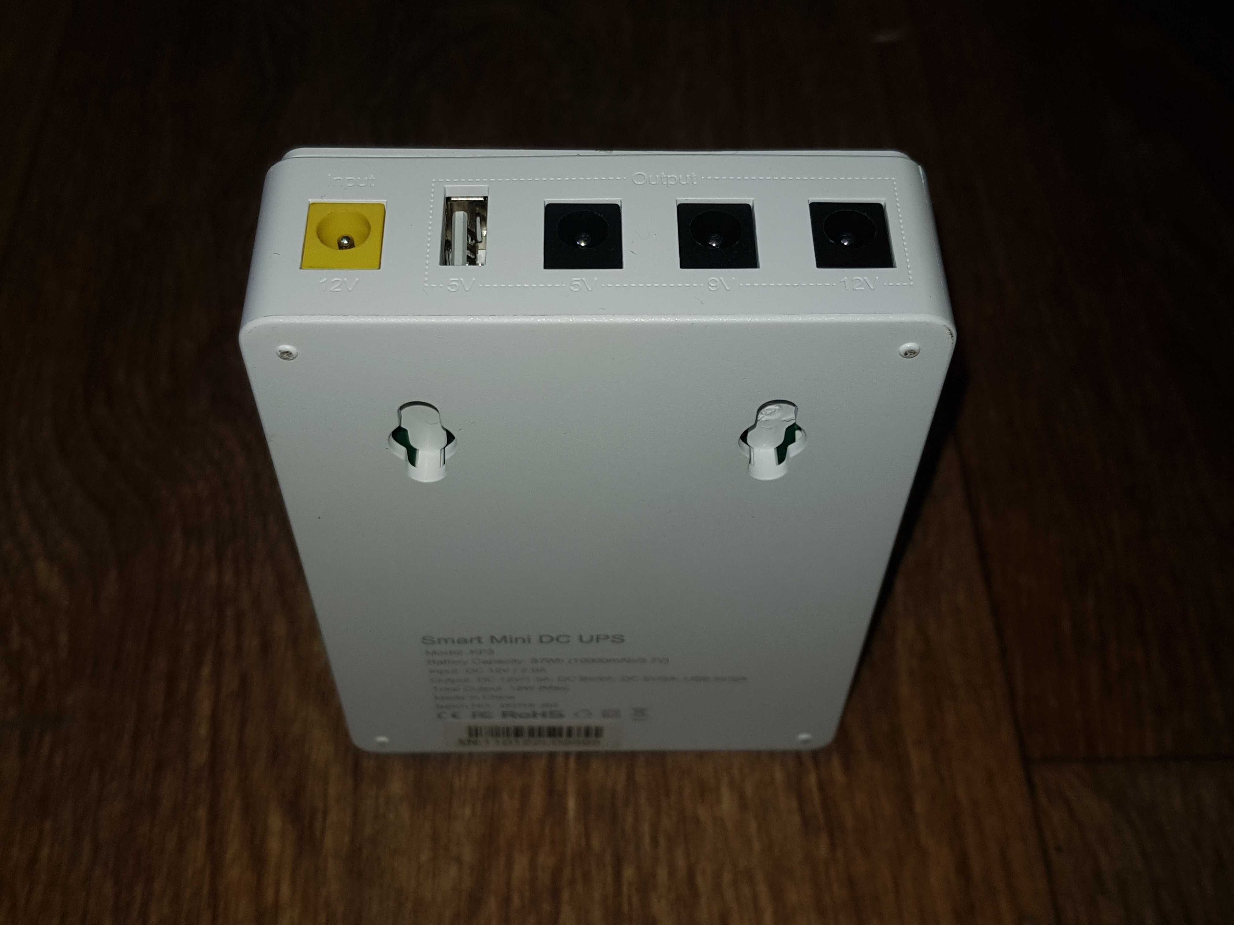 Mini DC UPS ДБЖ УПС ИБП 10000Mah 18W для роутера Marsriva KP3