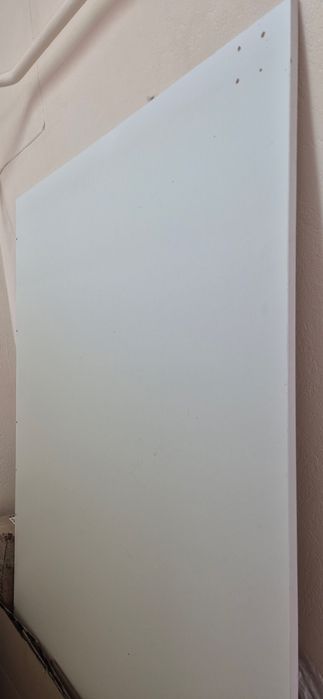 2 білих листи ДСП ламіновані, примірочна